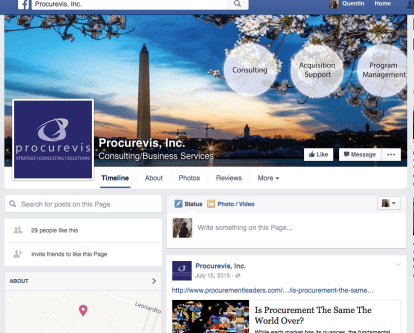 Procurevis-FaceBook Page