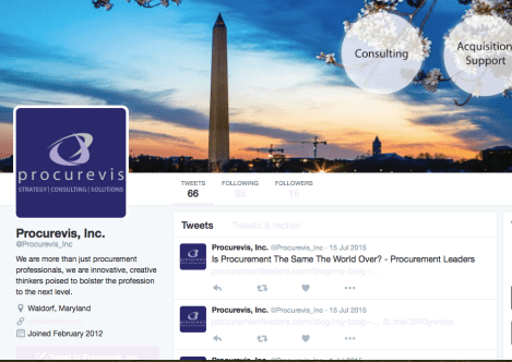 Procurevis- Twitter